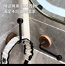 加恩倍胡桃木發(fā)圈發(fā)箍發(fā)繩收納掛鉤免打孔鉤子壁掛首飾發(fā)飾夾皮筋粘鉤 胡桃木頭繩發(fā)箍架1個(gè) 曬單實(shí)拍圖