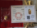 GXGOLD G京東金融廣西黃金10g澆鑄金條足金AU9999足金金條 黃金金條 10 曬單實拍圖