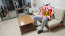 沙發(fā)小戶型出租屋折疊多功能沙發(fā)客廳新款公寓臥室折疊兩用沙發(fā)床 米白拼橙色【免洗貓爪皮】 2.0米四人位+抱枕 曬單實(shí)拍圖
