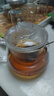 高茗玻璃泡茶壺加厚耐高溫企鵝壺家用帶過濾花茶壺茶水分離泡茶沏茶壺 曬單實(shí)拍圖