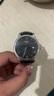 天梭1853原裝T41真皮手表帶T006407B俊雅海星461力洛克蝴蝶扣表帶 黑色不帶扣 20MM 曬單實(shí)拍圖