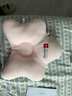Hoag（霍格）嬰兒定型枕糾正頭型0-6-12月矯正新生兒寶寶枕頭護(hù)頸神器 白+粉色 【母嬰A類一等品】 曬單實(shí)拍圖