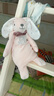 澳貝（auby）嬰幼兒童玩具星座小兔安撫巾寶寶哄睡神器新生兒毛絨手偶滿月禮物 曬單實拍圖