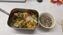三四鋼316L不銹鋼保鮮盒飯盒餐盒食品級肉類冰箱冷凍分裝2個裝W37358 曬單實(shí)拍圖