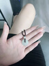 胖東來(lái)品質(zhì)真品和田玉平安扣吊墜男女玉佩掛件玉石玉墜項鏈送媽媽 平安扣約22mm黑繩可調節/進(jìn)口波蘭冰絲棉繩 曬單實(shí)拍圖