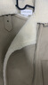 UR冬季新款女裝復古街頭風(fēng)拼接羊羔毛領(lǐng)外套UYY140059 卡其 S 曬單實(shí)拍圖