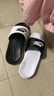 耐克NIKE外穿休閑鞋男一字沙灘鞋VICTORI ONE拖鞋DD0234-100白黑40 曬單實(shí)拍圖