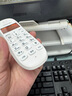 摩托羅拉（Motorola）數(shù)字無(wú)繩電話機(jī) 無(wú)線座機(jī) 子母機(jī)一拖一 辦公家用 中文顯示 雙免提套裝CL101C(白色) 曬單實(shí)拍圖