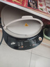 美的（Midea）電餅鐺 家用雙面加熱煎烤機(jī)烙餅電煎餅鍋34大尺寸加深烤盤上下盤可拆洗早餐機(jī)烤肉電餅檔JKE3478 曬單實(shí)拍圖