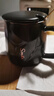 幾物森林 陶瓷馬克杯帶蓋大容量咖啡杯情侶杯牛奶杯早餐水杯男女茶杯黑色 曬單實(shí)拍圖