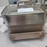 美的（Midea）鈦陶0氟多功能鍋電火鍋不銹鋼蒸鍋鴛鴦火鍋專(zhuān)用鍋超薄速沸多功能一體電鍋煎烤料理鍋DLS332266S 曬單實(shí)拍圖