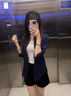 桂岐襯衫外套女新款2025春秋夏季美式復(fù)古休閑條紋長(zhǎng)袖上衣薄款襯衣 藏青色 M （建議90-120斤） 曬單實(shí)拍圖