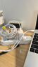 華為（HUAWEI）筆記本電腦原裝充電線(xiàn)Matebook E D14 15 16S X Pro雙頭Type-c榮耀Magicbook快充數據線(xiàn) 白色(原裝6A快充款)1.8米 曬單實(shí)拍圖