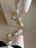 MANTENER GRAN2025秋季新款厚底增高休閑鞋女網(wǎng)面透氣輕便運動(dòng)鞋 MG女鞋 黃棕 現貨 36 曬單實(shí)拍圖