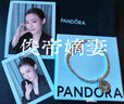 潘多拉（PANDORA）[陳麗君同款]讓愛盛開手鏈套裝銀色精致小眾新品七夕禮物送女友 銀色 17CM 曬單實(shí)拍圖