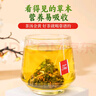 同仁堂（TRT）菊苣梔子茶葛根茯苓泡水喝的酸健康養生降花草茶200g 曬單實(shí)拍圖