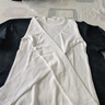 優(yōu)衣庫女裝柔軟羅紋圓領(lǐng)T恤長袖純色基礎(chǔ)款474400 479590 470124 479590/00白色 S 曬單實拍圖