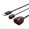 連拓 機頂盒通用IR紅外線(xiàn)電信IPTV網(wǎng)絡(luò )盒子遙控器延長(cháng)線(xiàn)USB口酒店賓館KTV接收延長(cháng)器 帶指示燈2米 曬單實(shí)拍圖