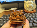 銅師傅 《吉祥貔貅》玄關(guān) 桌面 銅貔貅擺件 家居裝飾工藝品 曬單實(shí)拍圖