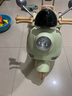 夢多福兒童電動摩托車三輪遙控玩具車可坐雙人寶寶0-12歲小孩一周歲禮物 清新綠【12v+早教+藍(lán)牙+遙控】 男孩生日禮物女孩3-6歲 曬單實(shí)拍圖