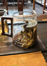 憶壺茶公道杯玻璃月牙過(guò)濾綠茶專用茶具配件玻璃分茶器帶茶漏泡茶壺 曬單實(shí)拍圖