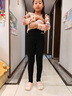 笙格兒 保暖褲秋褲女德絨雙面加絨秋冬線褲可外穿無(wú)痕高腰顯瘦打底褲女 黑色 L(105-130斤） 曬單實(shí)拍圖