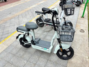 愛瑪電動(dòng)自行車歡樂(lè)豆48V12Ah鉛酸電池續(xù)航40km新國(guó)標(biāo)迷你踏板 源彩布朗灰 曬單實(shí)拍圖