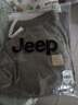 吉普（JEEP）【天絲薄款】高端男士休閑褲男2025夏季寬松闊腿褲冰絲直筒褲子男 曬單實(shí)拍圖