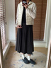 美力城鵝絨羽絨服2024新款輕薄內(nèi)膽貼身短外套三防面料連帽戶(hù)外運(yùn)動(dòng)風(fēng) 鉑金白（拼接款） S 155/80A 曬單實(shí)拍圖