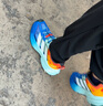 adidas 自由人FREEHIKER SL+ GORE-TEX超輕緩震徒步鞋阿迪達(dá)斯 空軍藍(lán)/白色金屬/融合藍(lán)  41 曬單實(shí)拍圖