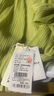 尚都比拉簡(jiǎn)約針織衫女夏季V領(lǐng)單排扣半透質(zhì)感短款彈力上衣 果綠色 XL 曬單實(shí)拍圖