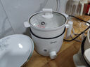 美的（Midea）電煮鍋 電蒸鍋 電炒鍋 電熱鍋 2.6L分體式 小型1-2人學生宿舍多功能鍋 泡面鍋 XZC2061 配蒸籠 曬單實拍圖