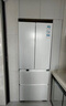 海爾（Haier）冰箱416升超薄零距離自由嵌入式60cm內法式多門(mén)四開(kāi)雙門(mén)小紅花系列一級能效雙變頻大容量國家補貼 416L+健康黑金凈化+母嬰三擋變溫+WiFi智控 曬單實(shí)拍圖
