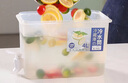 鴻迪冰箱冷水壺帶水龍頭涼水壺家用大容量耐高溫飲料桶冰水果汁冷水桶 【防漏水龍頭開關(guān)】 4000ml 1個 曬單實拍圖