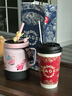 BABLOV水杯保溫杯女生高顏值大容量牛奶杯泡茶杯316不銹鋼學(xué)生吸管杯子 曬單實(shí)拍圖