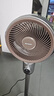 夏普（SHARP)風(fēng)精靈空氣循環(huán)扇電風(fēng)扇落地扇家用臥室大風(fēng)力靜輕音一級(jí)能效凈化甲醛語(yǔ)音電扇PJ-CD537A-H 曬單實(shí)拍圖