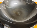 陸鐵陸川鐵鍋生鐵鑄鐵鍋加厚家用炒菜鍋無涂層不粘鍋燃?xì)膺m用大鐵鍋 雙耳圓底 42cm （帶蓋鏟）已開鍋 曬單實(shí)拍圖
