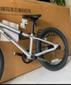 Nabiis那貝斯兒童自行車(chē)6-10-12歲鋁合金城市超輕青少年學(xué)生單車(chē)20寸銀 曬單實(shí)拍圖