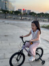 KinderKraftkk兒童自行車(chē)4-6-12歲學(xué)生單車(chē)青少年男女孩禮物山地車(chē)幻影16寸紫 曬單實(shí)拍圖