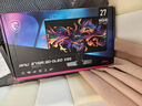 微星（MSI）26.5英寸2K500Hz QD-OLED顯示器 AI CMOS 滿血DP2.1 HDR500游戲電競屏 MPG 271QR QD-OLED X50流光 曬單實拍圖