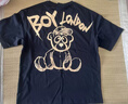 BOY LONDON【范丞丞同款】夏季短袖情侶小熊涂鴉滿印潮牌T恤N01019 黑色 L 此款偏大，建議拍小一碼 曬單實拍圖