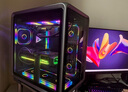 喬思伯（JONSBO）BO400 ATX鋁制海景房機箱 （電競游戲/360水冷/5V ARGB燈效/10風扇位/鋁合金顯卡支架/ATX電源位） 曬單實拍圖