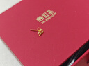 潮宏基蝴蝶結足金5G黃金耳釘輕奢時(shí)尚送女友生日禮物計價(jià) 單只款約0.5g 曬單實(shí)拍圖