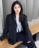 SHILUOZHEN七夕情人節(jié)禮物送女友愛人老婆胸針高檔女奢侈大氣防走光別針胸花 采蘭胸針-白金色【精美禮盒】 曬單實拍圖