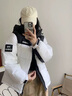 鴨鴨【320g充絨】羽絨服男短款2025冬季新款加厚零下極寒面包服外套 青光黑色 L (建議130-150斤) 曬單實(shí)拍圖