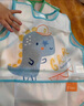 Babyprints兒童罩衣嬰兒吃飯圍兜寶寶圍嘴防濺衣防水反穿衣口水兜無袖兩件裝 曬單實拍圖