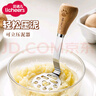 licheers土豆壓泥器嬰兒輔食工具全套不銹鋼搗碎神器寶寶雞蛋碾碎壓泥勺 曬單實拍圖