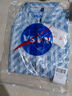 NASA MARVEL七夕情人節(jié)禮物短袖襯衫男半袖上衣夏季時尚休閑寬松格紋襯衣外 曬單實(shí)拍圖
