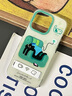 CARE CASE綠色沙發(fā)貓咪自帶支架手機(jī)殼 適用于蘋果 iPhone 16 15 14 13 Pro Max 原創(chuàng)設(shè)計(jì) 創(chuàng)意便攜可愛 綠色沙發(fā)貓咪/自帶支架手機(jī)殼 iPhone 16 pro 曬單實(shí)拍圖