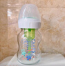 布朗博士玻璃奶瓶 0-3月新生嬰兒防脹氣防嗆 寬口徑奶瓶150ml 萌兔 曬單實拍圖